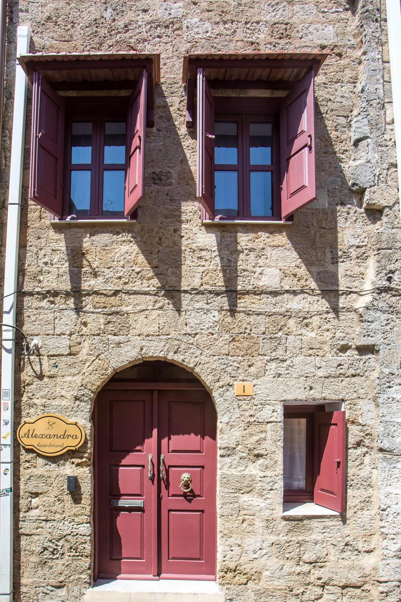 Alexandras Stone House Villa Rhodes City Exterior photo
