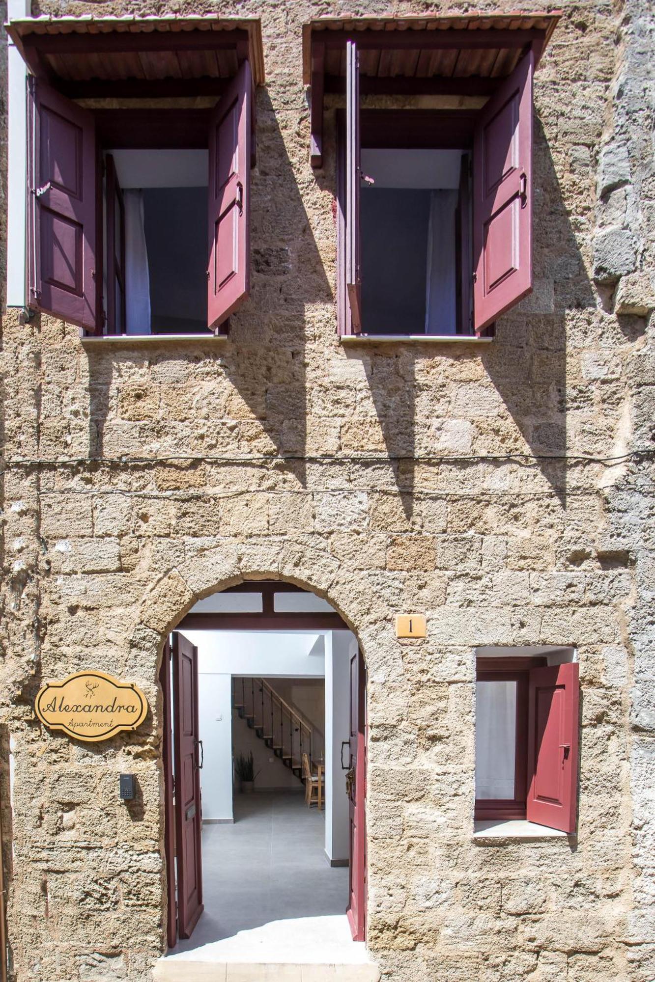 Alexandras Stone House Villa Rhodes City Exterior photo